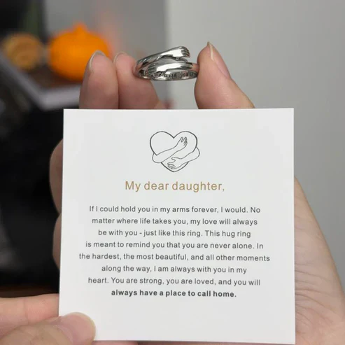 Always with you - Hug Ring